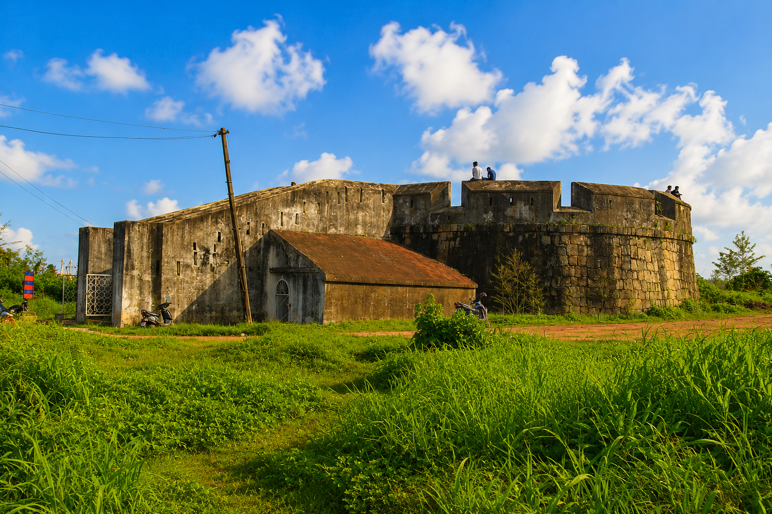 Sultan Battery coastal fort ruins